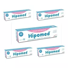 Kit Com 05 Hipomed 45g - Tratamento E Prevenção De Assadura