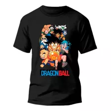 Camiseta Básica Goku Dragon Ball Anime Camisa 100% Algodão