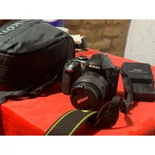  Nikon Kit D3300 + Lente 18-55mm Vr Ii Dslr Color Negro 