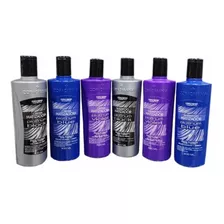 X 10 Shampu - Crema Matizadoras Violet Black Blue A Eleccion