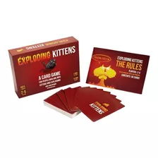 Exploding Kittens + 2 Expansiones Artesanal