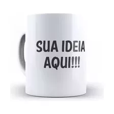 Caneca De Porcelana Personalizada Com Caixa, Marca, Logo Etc