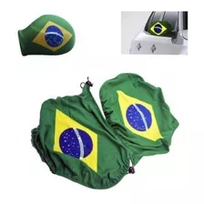 Capa Para Retrovisor Bandeira Do Brasil Copa Do Mundo Nova