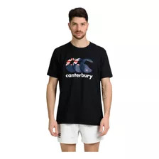 Remera Canterbury New Zeland Mundial Rugby 2023 All Blacks