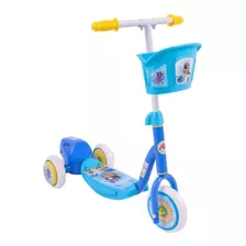 Patinete Bubble Pirata Azul Infantil Bel Fix Azul 3 Rodas