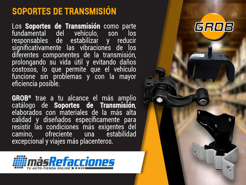 1 Soporte Transmisin Izq P/acura Rsx L4 2.0l 02 Al 06 Grob Foto 4