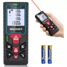 Mileseey - Cinta Metrica Laser De 131 Pies, Con 2 Niveles De