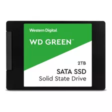 Disco Sólido Ssd Interno Western Digital Wd Green Wds200t2g0a 2tb Verde
