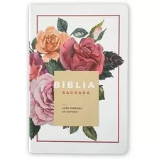 Bíblia Feminina Floral Capa Dura Revista E Corrigida Grande