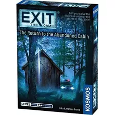 Juego De Mesa Exit: El Regreso A Los Abandonados... /aventur