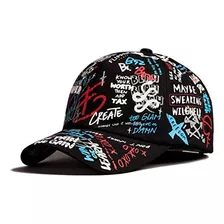 Gorra De Baseball Flipper/negro Con Grafittis