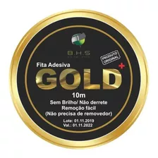 Fita Adesiva Gold 10 Metros X 2,5cm P/prótese Capilar