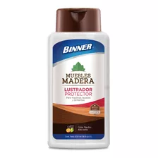 Lustrador Y Protector Muebles Maderas Crema 500 Ml, Binner