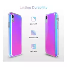 Velvet Caviar Compatible Con iPhone XR Caso Iridiscente Holo