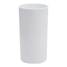 Vaso Para Baño D6.7xh13cm Plastico Blanco