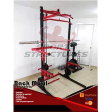 Jaula Gym Crossfit Rack Con Polea Alta Y Baja