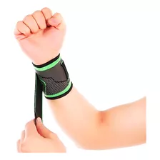 Muñequera Deportiva Tipo Venda Velcro Tendinitis Deporte Gym