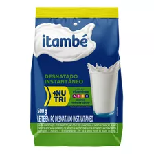 Leite Pó Instantâneo Desnatado Itambé Pacote 500g Embalagem Econômica