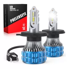 H4 9007 H13 Hb2 Kit Focos Luce Led Para Auto 96w Phelenseye