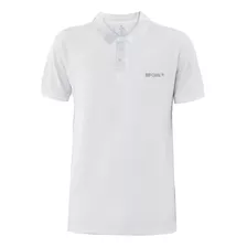 Camisa Polo Rip Curl Basic Brand Blade White