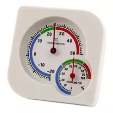 Termômetro Higrômetro Analógico - Mesa Ou Parede