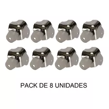 Esquinero Niquelado Bafle Penn Elcom C1819n Pack X 8 Unidad