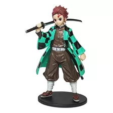 Boneco Action Figure Tanjiro Kamado Demon Slayer Kimetsu