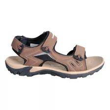 Sandalias Good Year Velcro 07632 Playa Hombre - Olivos