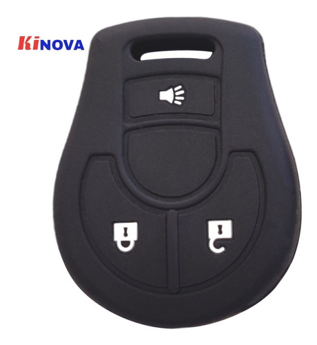 Funda Silicon Llave Control Nissan March Versa Frontier 3 B Foto 2