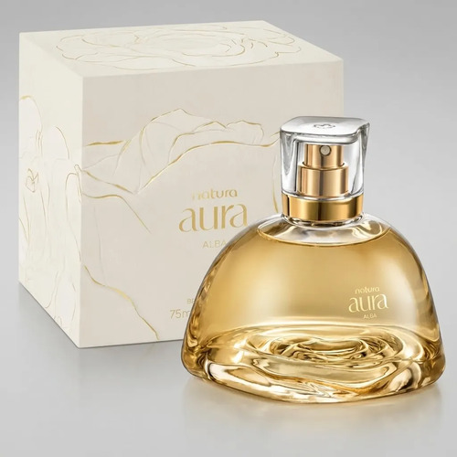 Eau De Parfum Feminino Aura Alba 75ml + Flaconete Oficial - foto 5