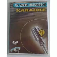 Dvd Karaokê 40 Mega Sucessos Clássicos Pra Você Cantar
