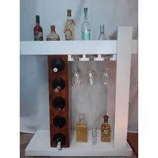 Cava, Minibar Porta Copas Y Botellas 