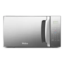 Microondas Philco Pmo30ep 28l Preto Porta Espelhada 110v