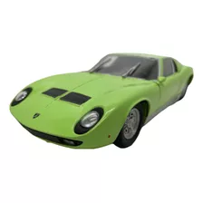 Lamborhini Miura Verde P400s Escala 1/24