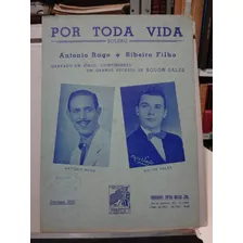 Partitura Por Toda Vida Antonio Rago E Ribeiro Filho