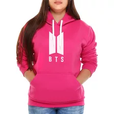 Moletom Blusa De Frio Bts Bangtan Boys Kpop Feminino Canguru