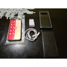 Samsung Galaxy S10 Plus 128 Gb Negro Impecable Con Case