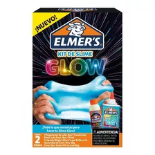 Kit Elmers Slime Glow In The Dark - 2 Piezas - Manualidades 