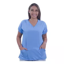 Scrubs Blusa Bata Enfermagem-medicina-cuidadora - Kit C/5