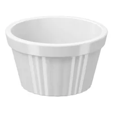 Conjunto 40 Ramekins Brancos 90ml Plástico Restaurante Pote 
