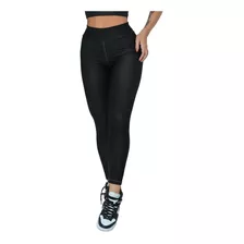 Calca Feminina Cotton Calça Imita Jeans Leggin Elastano Top