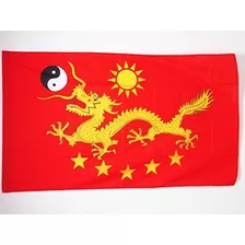 Bandera De Az Flag Imperial China New Flag 3' X 5' For A Pol