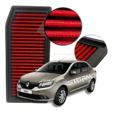 Filtro Ar Esportivo Renault Logan 1.0 12v Flex 2017 A 2023