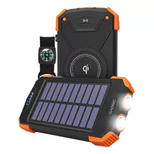 Cargador De Batería Solar Gadnic 15000mah Portatil 