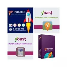Top 3 Plugins Wordpress: Yoast Seo + Elementor + Wp Rocket