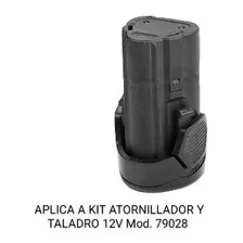 Baterias Tolsen 1.5 Am Redonda 12 V Kit Atorn Mec / Taladro 