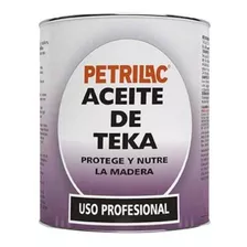 Aceite De Teca Petrilac C/filtro Solar 1 Lt Maderas Exterior