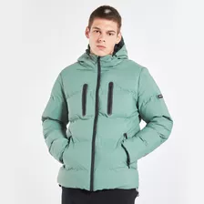 Campera Inflada Ubuntu Green