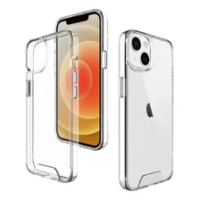 Estuche Forro Transparente Rígido Antigolpes Para iPhone