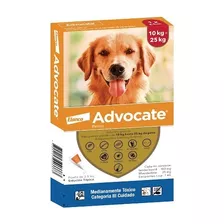 Advocate Perros 10-25 Kg 2.5 Antiparasitos Interno Y Externo